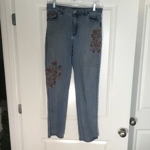 Gloria Vanderbilt Ladies Jeans Blue Size 12